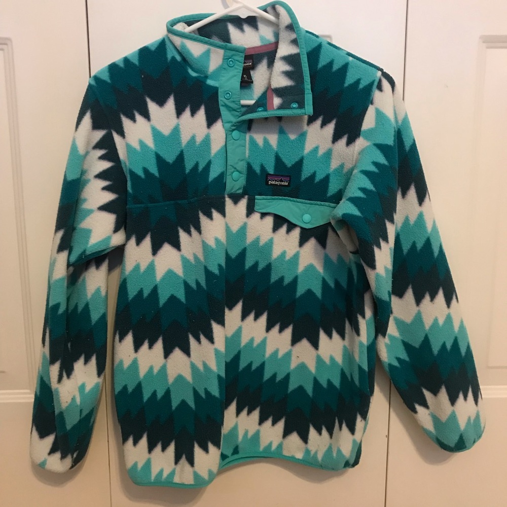 Patagonia Girls’ Lightweight SnapT Fleece Pullover